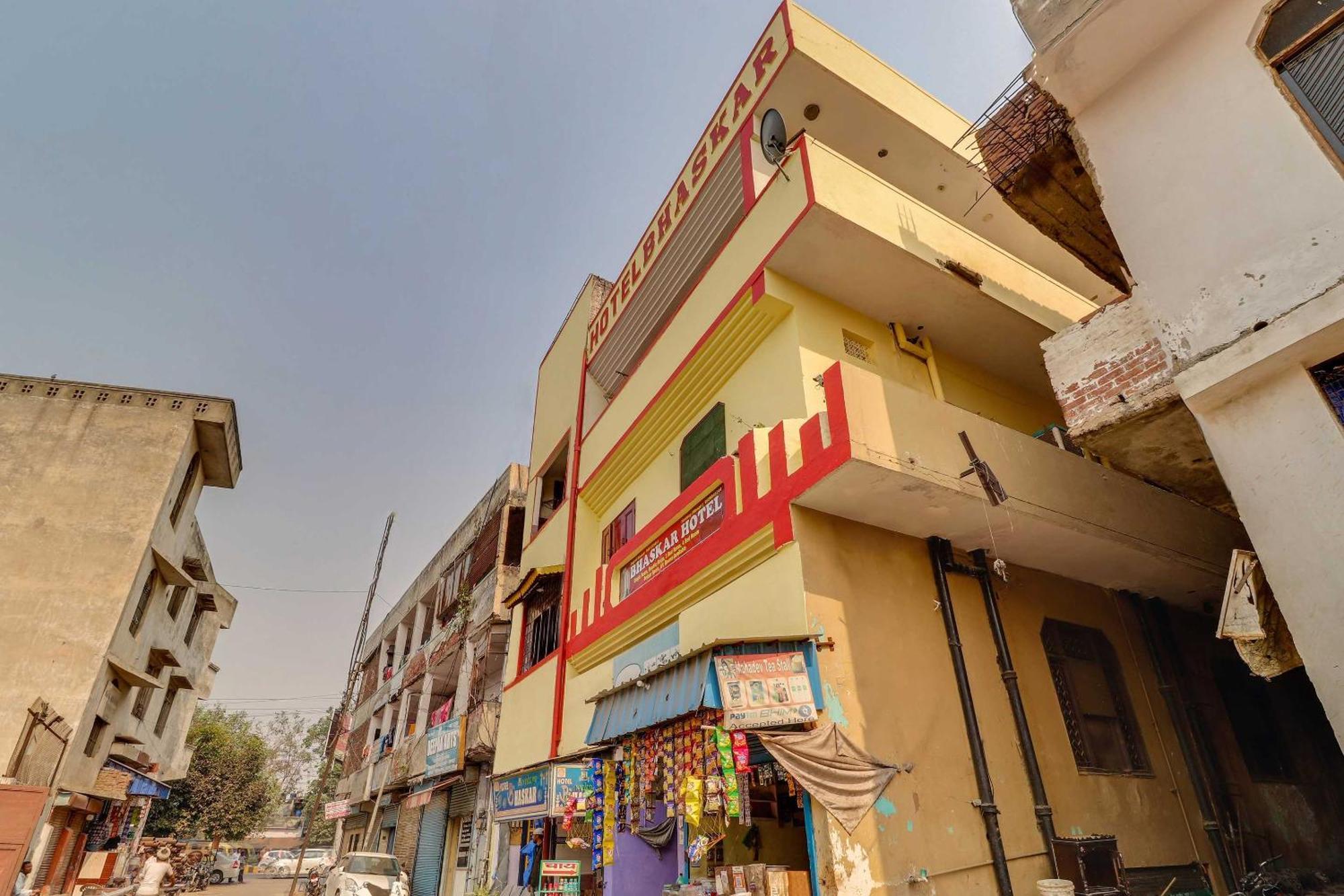 SPOT ON 76374 Hotel Bhaskar Ghaziabad Bagian luar foto