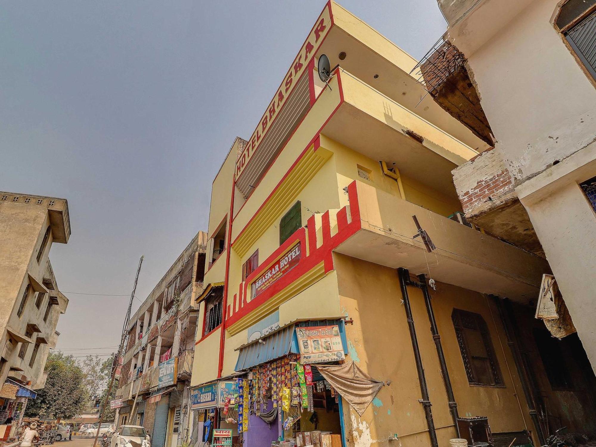 SPOT ON 76374 Hotel Bhaskar Ghaziabad Bagian luar foto