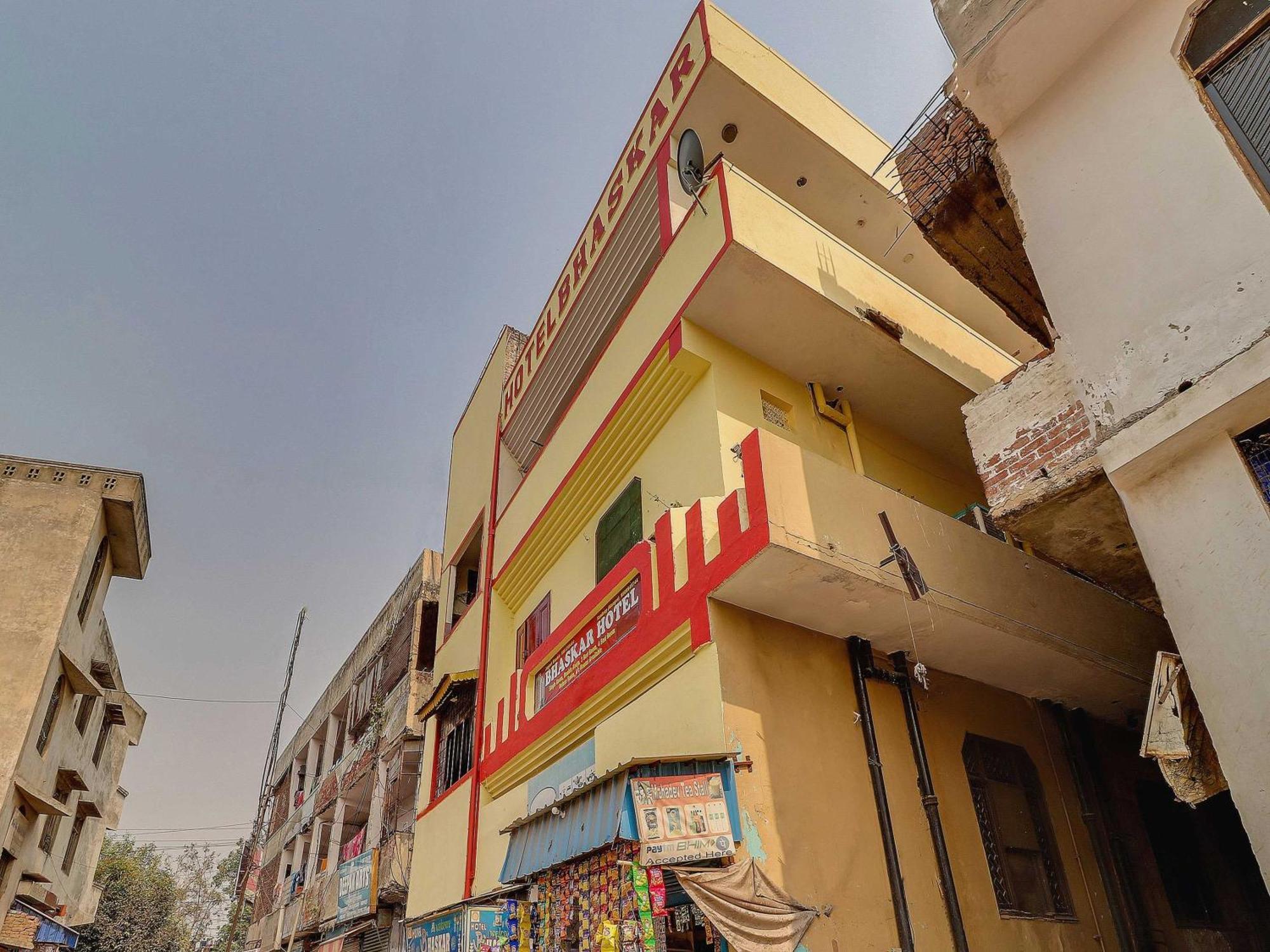 SPOT ON 76374 Hotel Bhaskar Ghaziabad Bagian luar foto