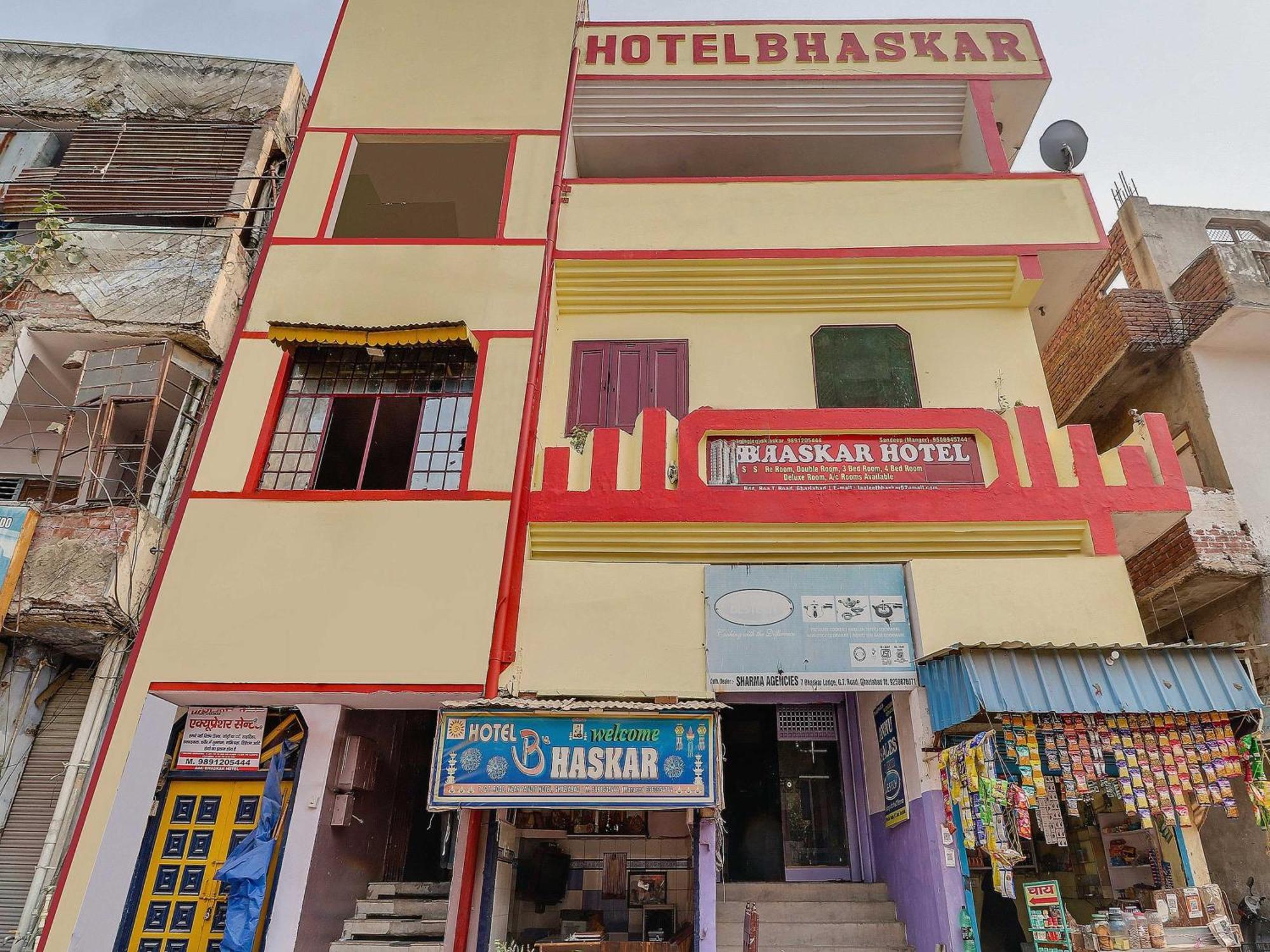 SPOT ON 76374 Hotel Bhaskar Ghaziabad Bagian luar foto