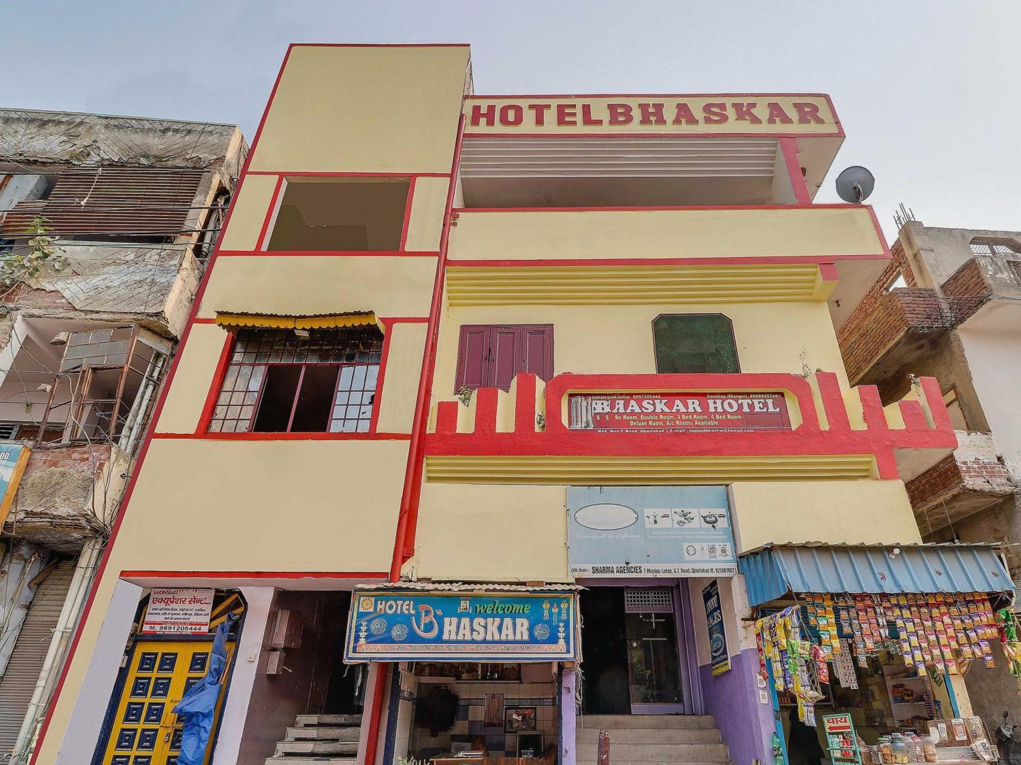 SPOT ON 76374 Hotel Bhaskar Ghaziabad Bagian luar foto